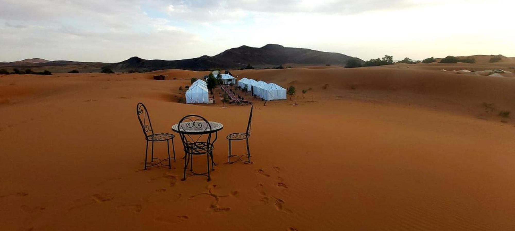 Erg Merzouga Desert Camp Hotel Kültér fotó